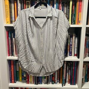 Madewell striped button down